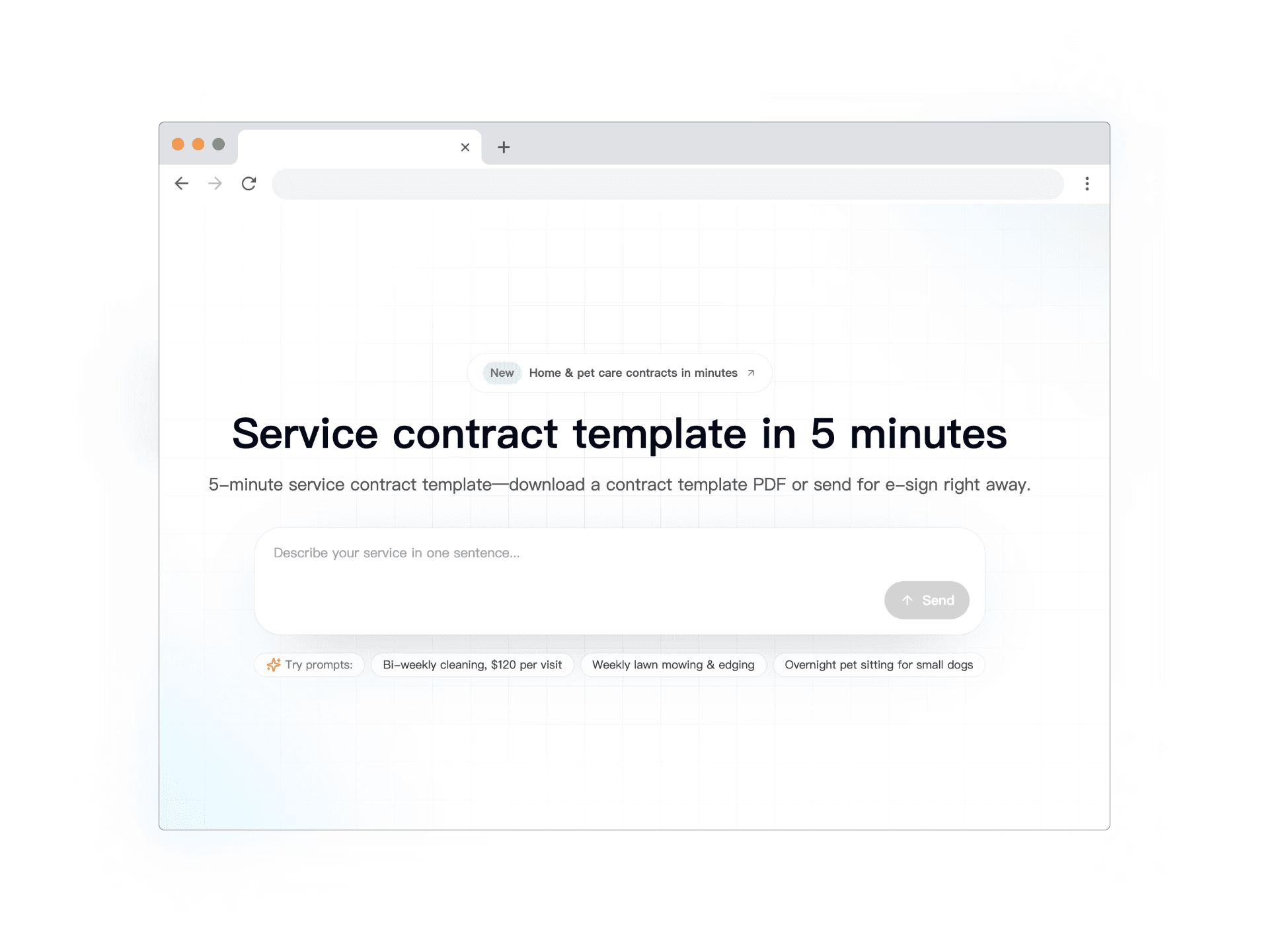 ContractMaker | AI 服务合同生成器